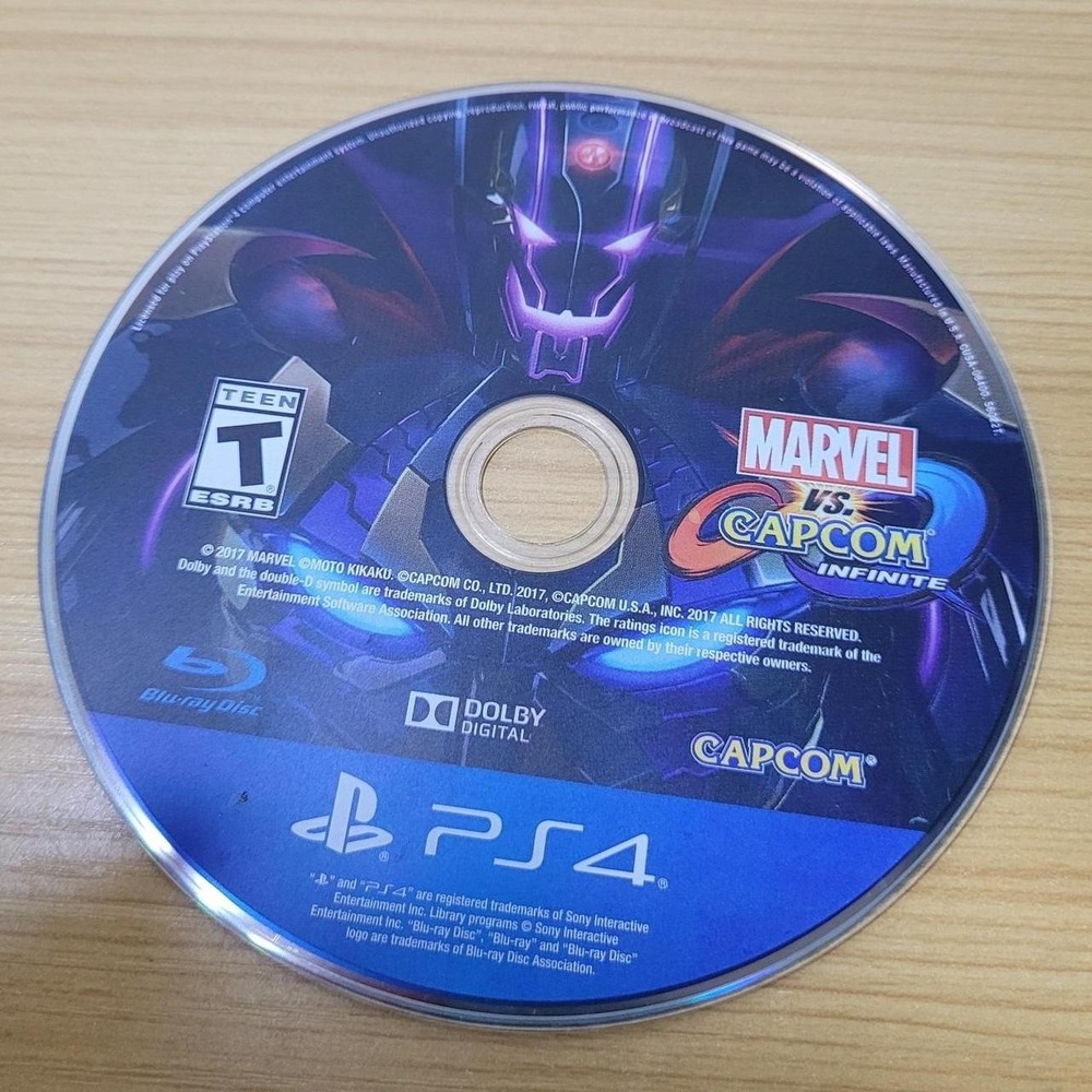 PS4 Playstation 4 Marvel vs. Capcom Infinite DISC ONLY